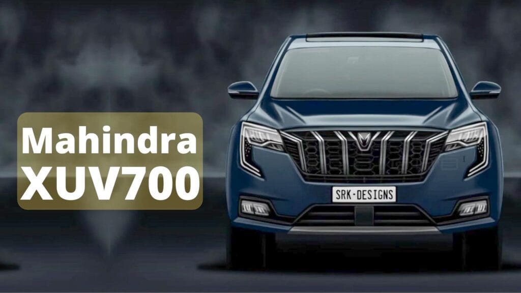 New Mahindra XUV700 Facelift Spied