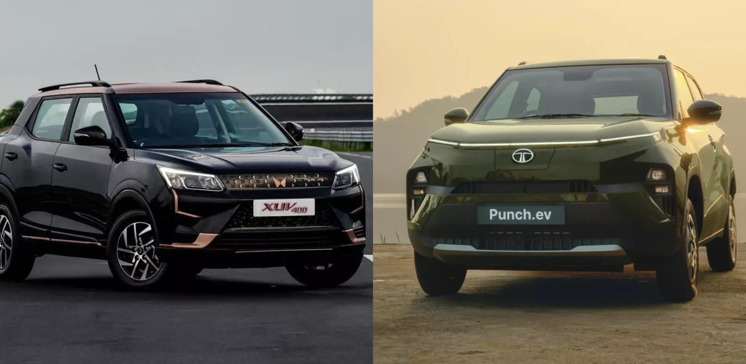 Tata Punch EV vs Mahindra…