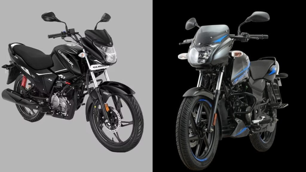 2025 Hero Glamour Vs New Bajaj Pulsar