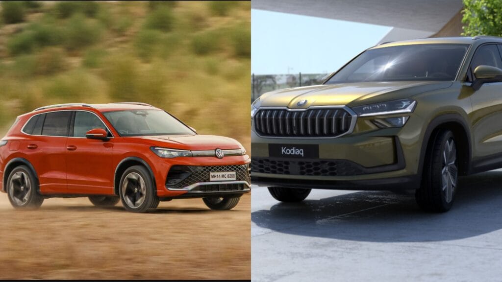 2025 Volkswagen Tiguan R-line Vs 2025 Skoda Kodiaq