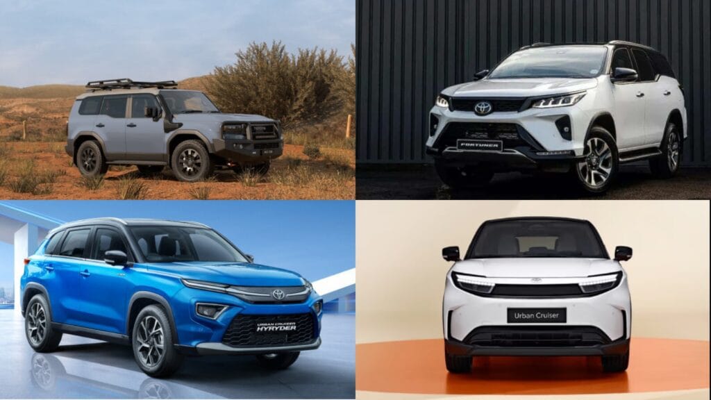 Upcoming Toyota Cars in India
