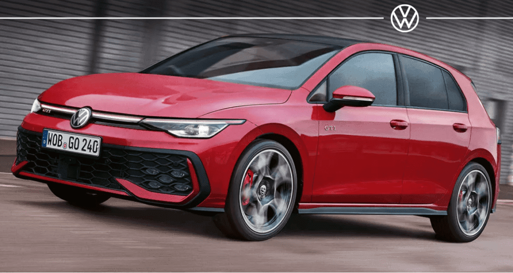 Volkswagen Golf GTI spotted during testing (picture: Volkswagen)