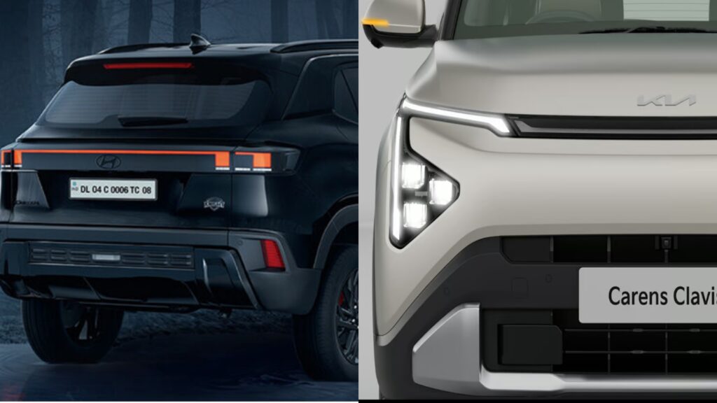Kia Carens Clavis vs 2025 Hyundai Creta: Design