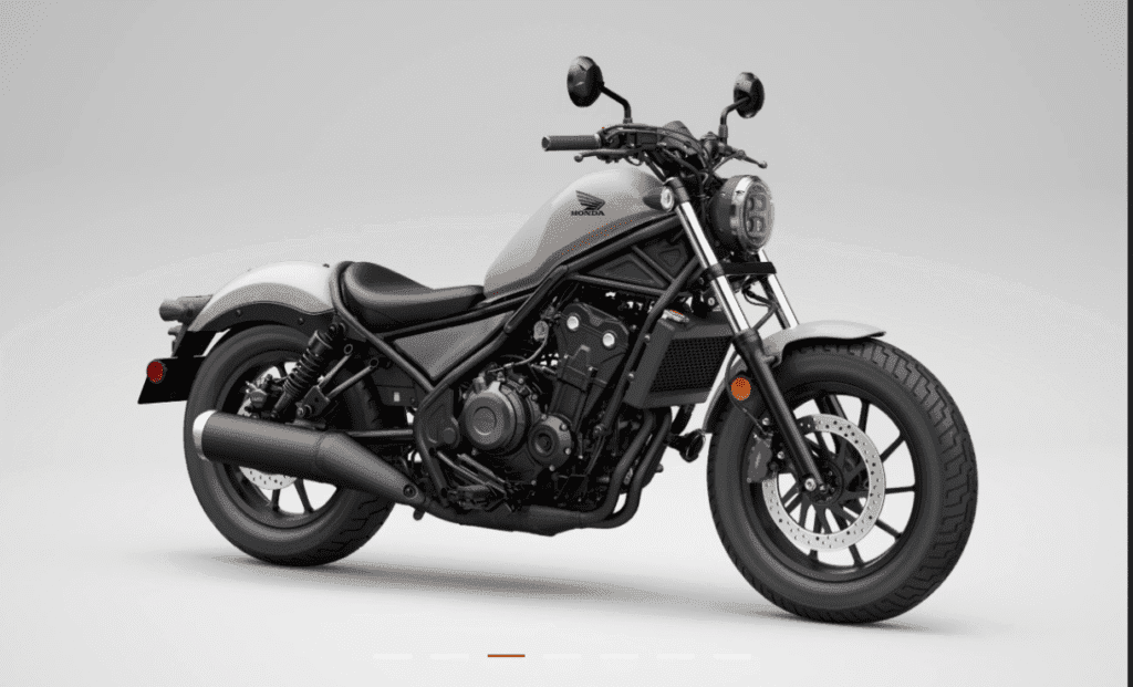 2025 Honda Rebel 500 showcases a minimalist yet striking design