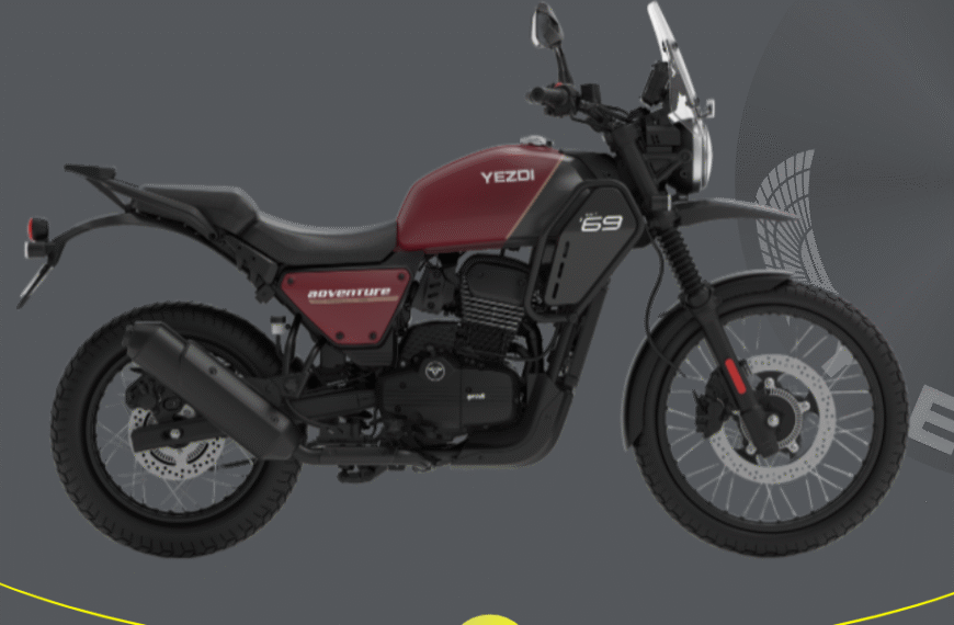 2025 Yezdi Adventure Set to Launch in India on June 4