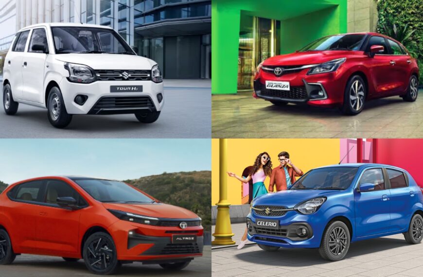 Top 5 Best Mileage Cars in India in 2025