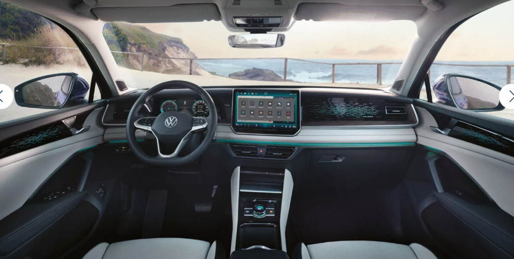 Volkswagen Tayron’s interior blends luxury and innovation