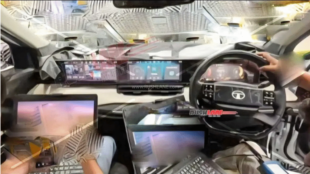 Tata Sierra Interior Leaked