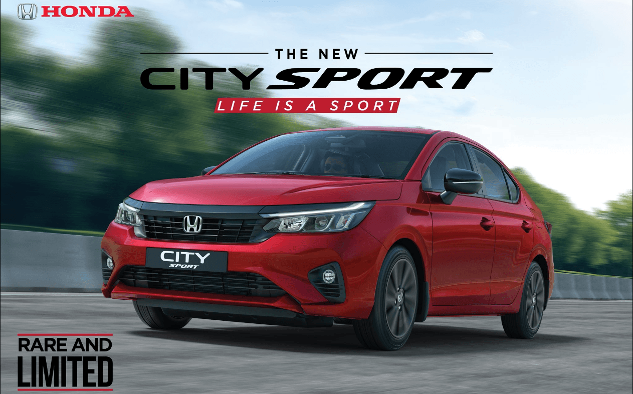 Honda City Sport Edition Launched in India at ₹14.88 Lakh