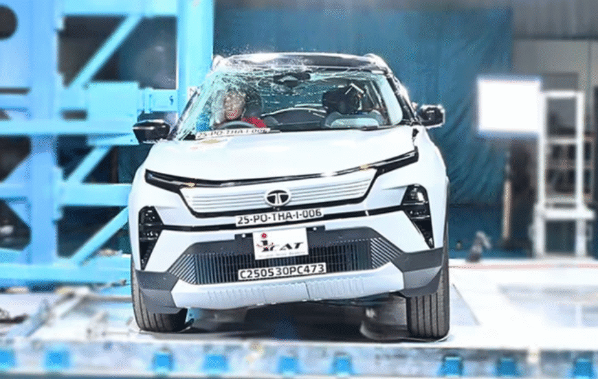 Tata Harrier EV Scores 5-Star BNCAP Safety Rating