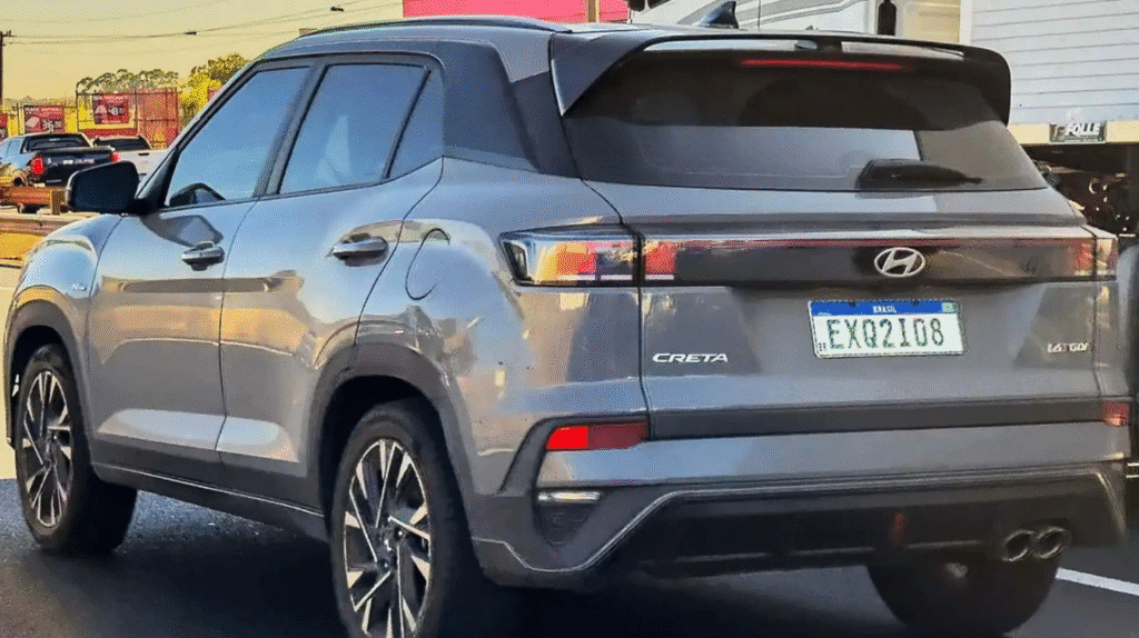 2025 Hyundai Creta N-Line Spied Testing on Indian Roads (photo: rushlane)