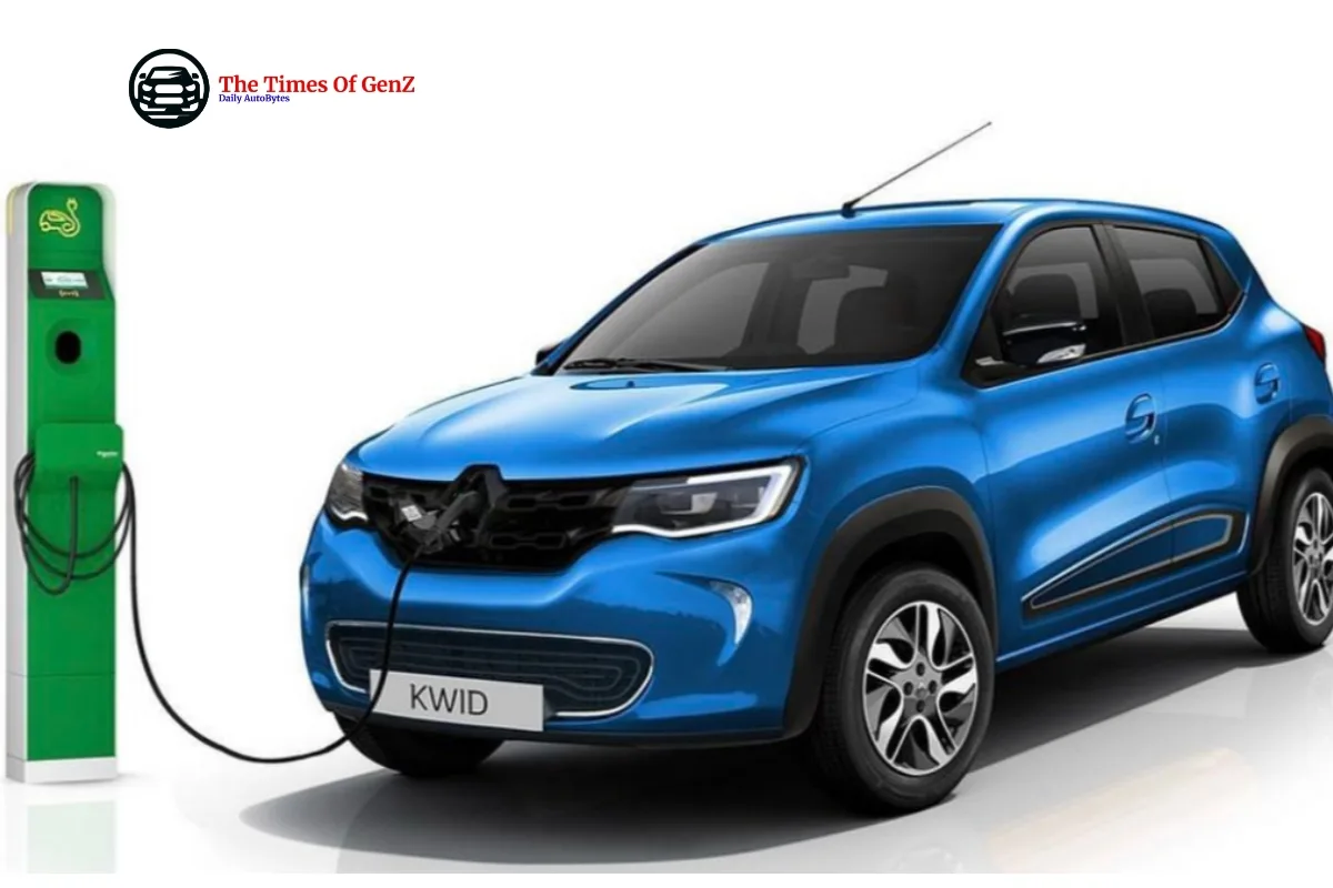 Renault Kwid EV Spied Testing Again in India