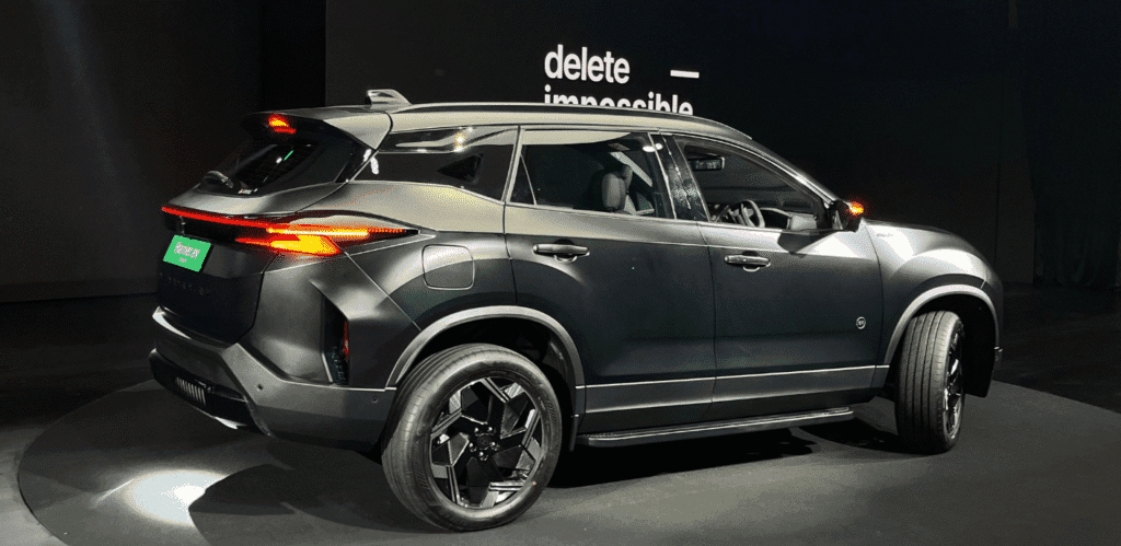Tata Harrier EV Stealth Edition is all about visual drama and performance finesse.