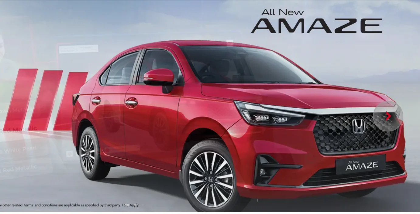 Discount on Honda Cars in September 2025