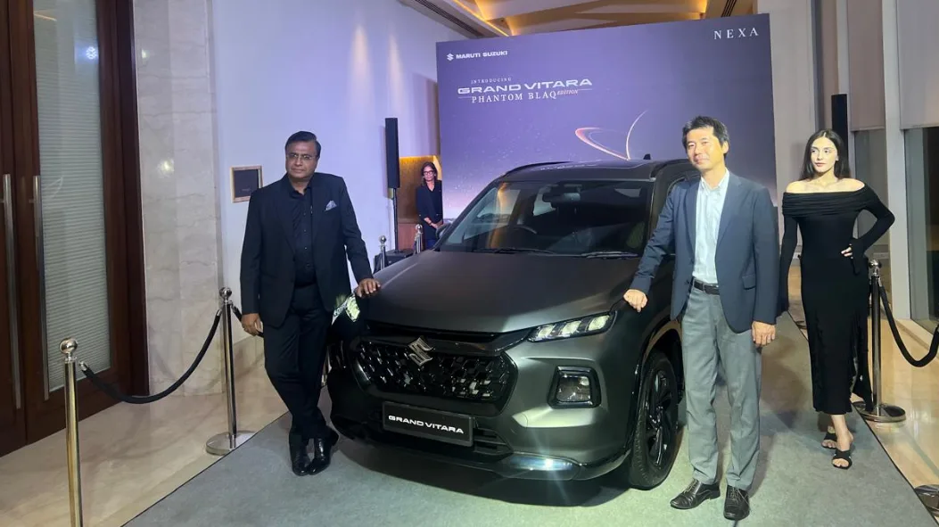 Maruti Suzuki Grand Vitara Phantom Blaq Edition Unveiled