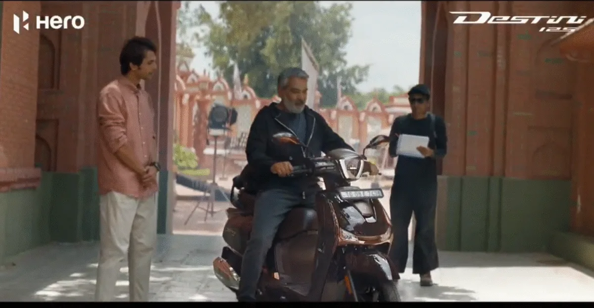 New Hero Destini 125 in Baahubali Theme