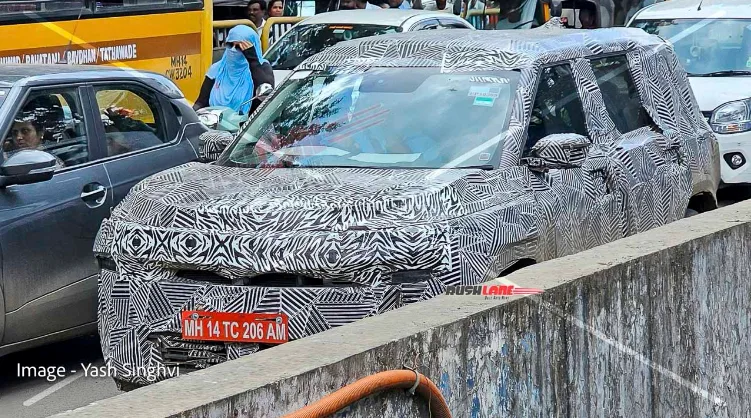 Tata Sierra Spotted Testing on India Road