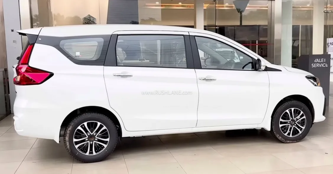 2025 Maruti Suzuki Ertiga Arrives At Showroom