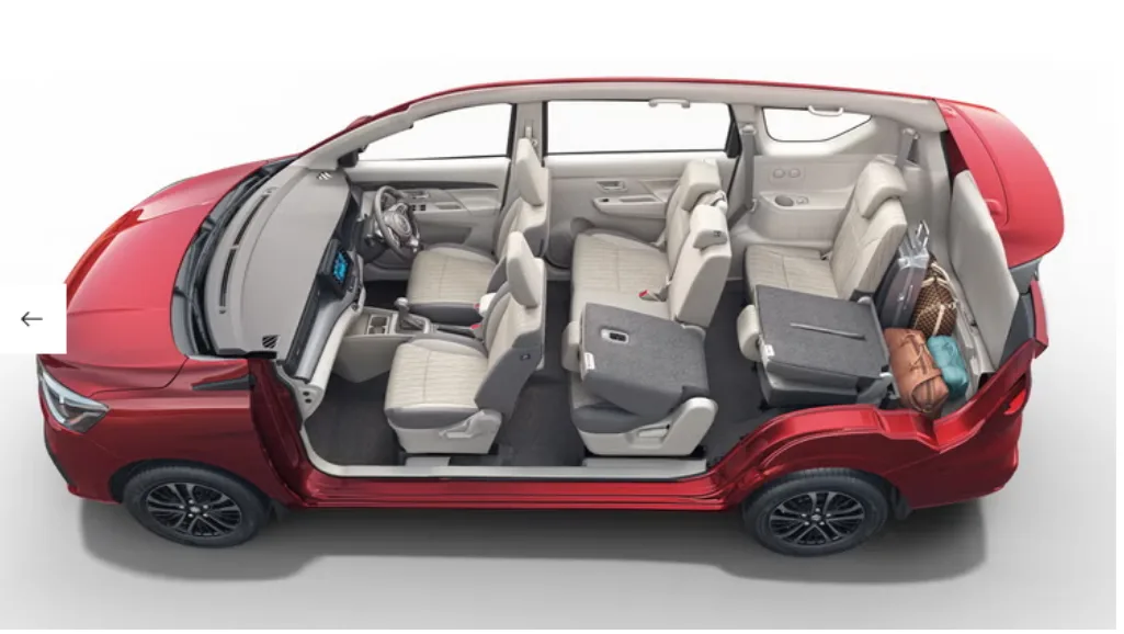 The cabin of the upcoming Ertiga will also be similar to its current models.