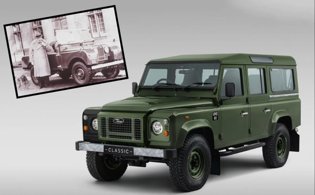 Land Rover Brings Back Churchill’s Defender
