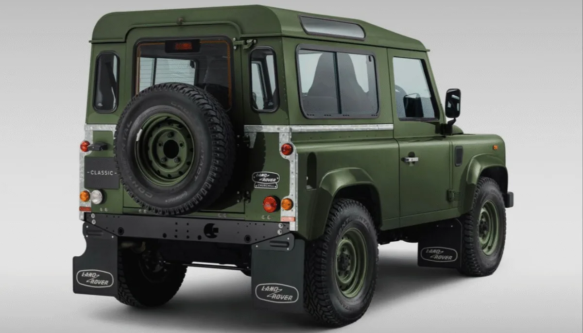 Defender Churchill Edition packs a powerful 5.0-litre naturally aspirated V8