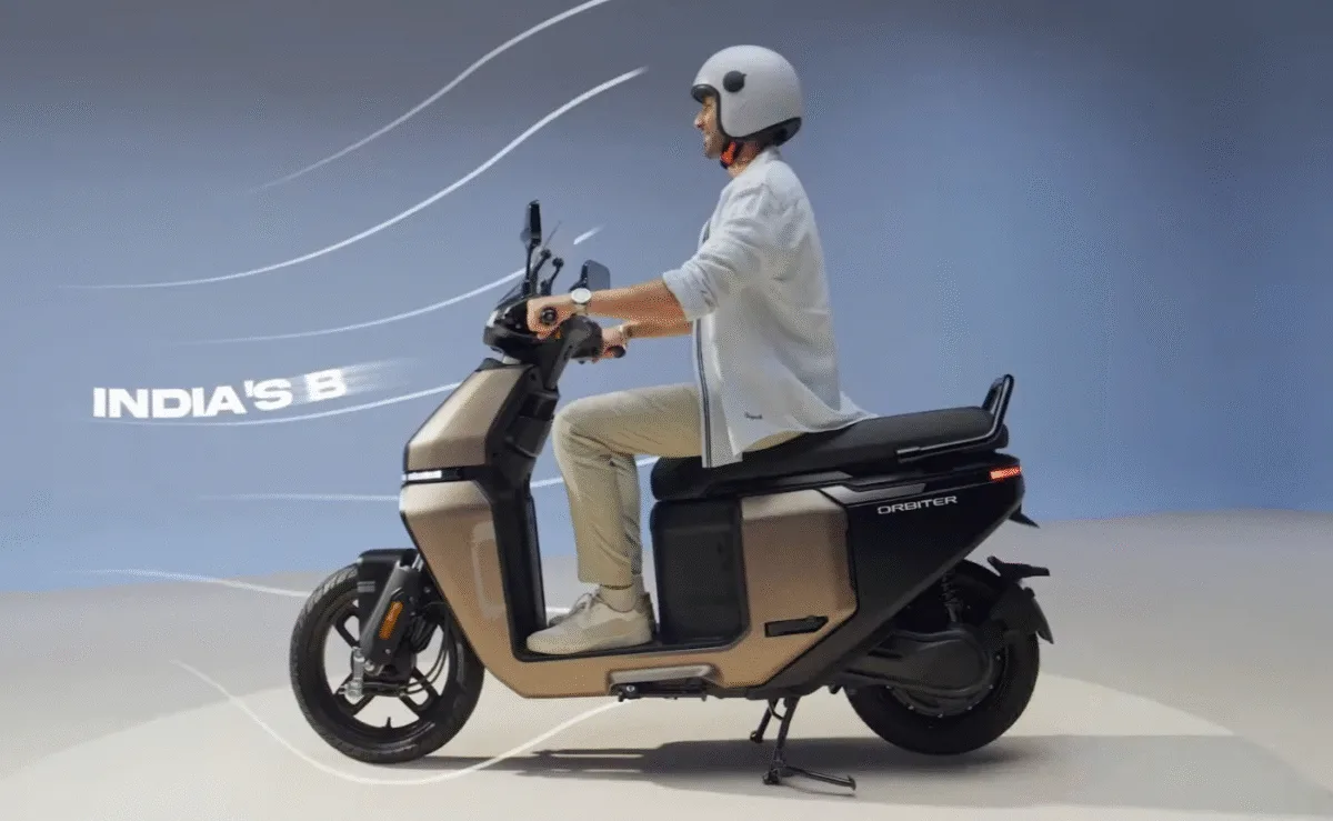TVS Orbiter showcases a unique design language