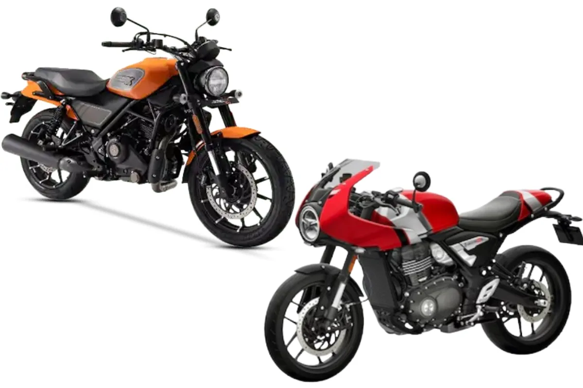 Triumph Thruxton 400 Vs Harley Davidson X440