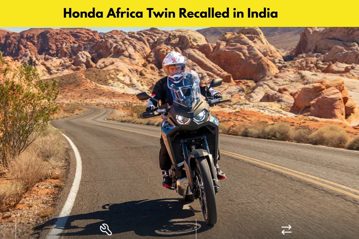 Honda Africa Twin Recalled in India