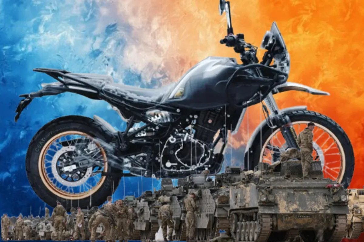 Royal Enfield Himalayan 450 For the British Army?