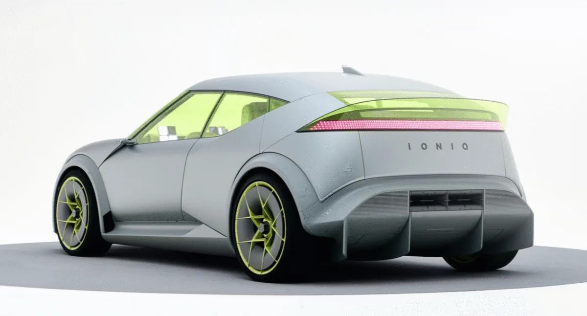 A Bold Peek at the Future Ioniq 3 EV Hatchback