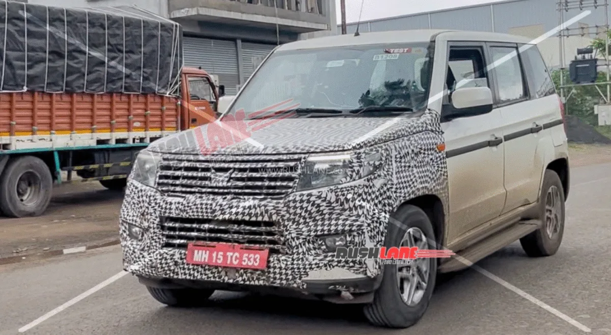 2025 Mahindra Bolero Neo Spied ahead of launch