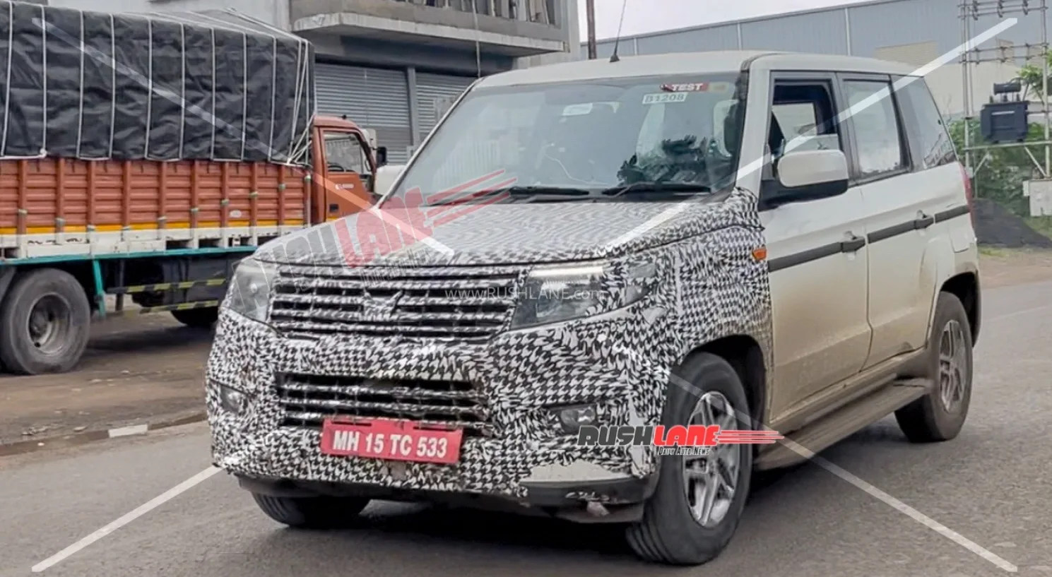 2025 Mahindra Bolero Neo Spied ahead of launch