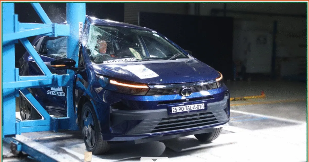 2025 Tata Altroz facelift has achieved an impressive 5-star rating