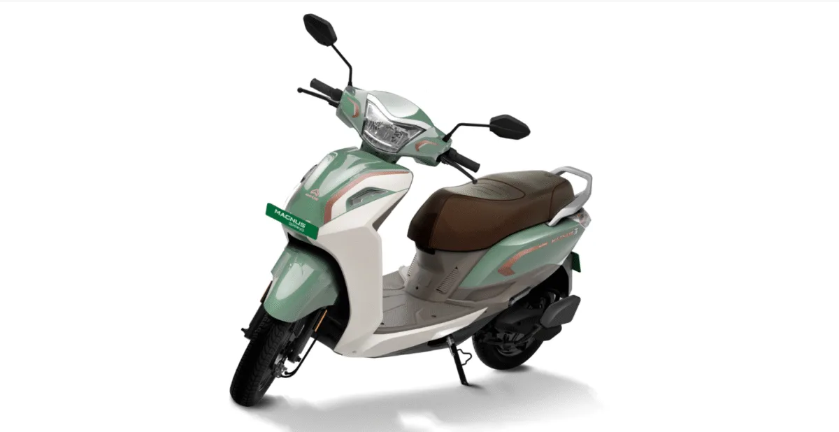 The Ampere Magnus Grand sports a sleek and practical design