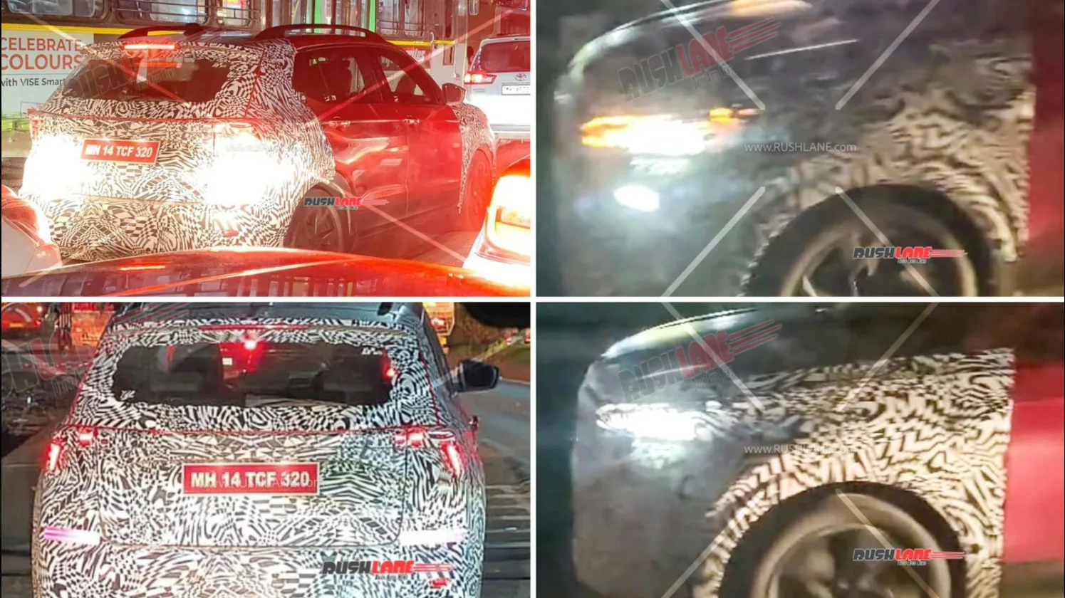 2026 Skoda Kushaq Facelift Spotted With Sleek LED DRL Turn Indicators