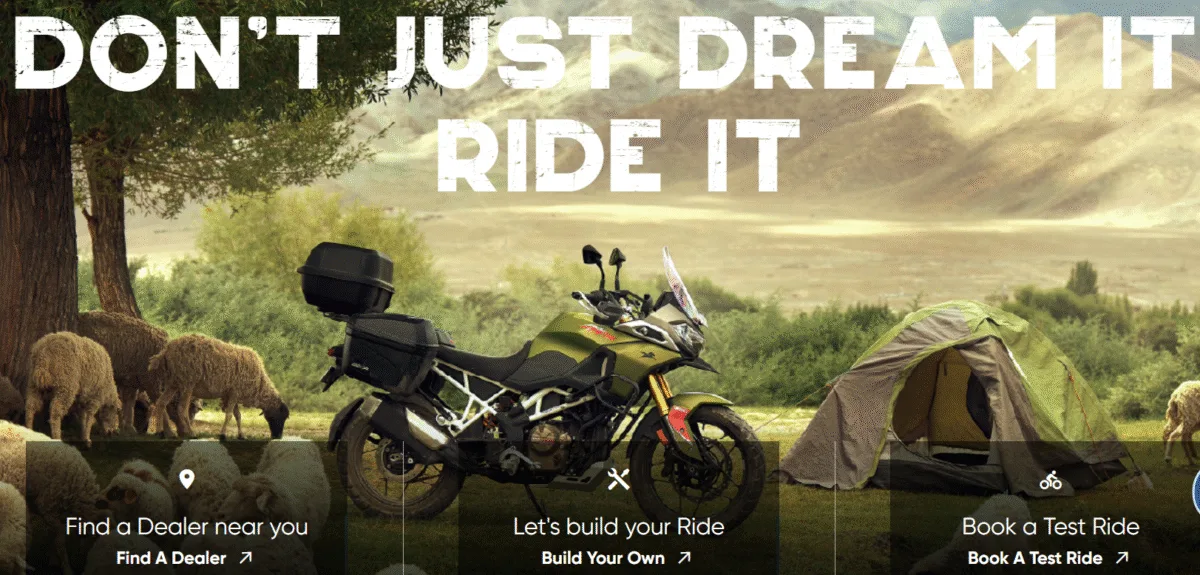 TVS Apache RTX 300 features a newly designed 299cc liquid-cooled single-cylinder RT-XD4 engine