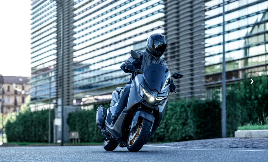 2026 Yamaha NMax 155 is equipped with premium features such as a keyless start