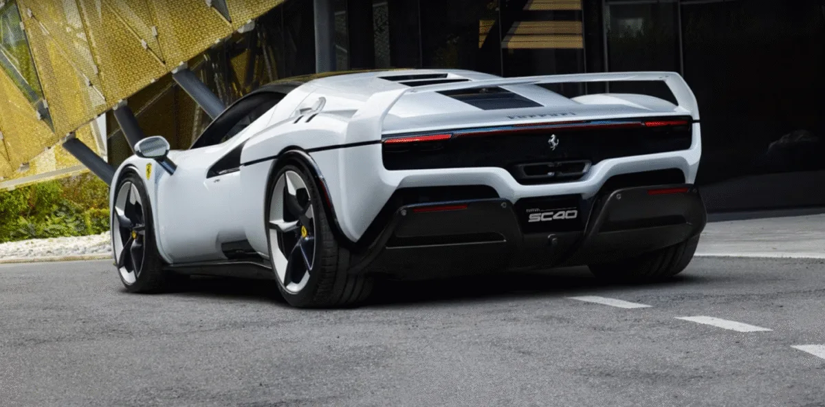 Ferrari SC40 takes its base from the 296 GTB but features an entirely re-imagined body