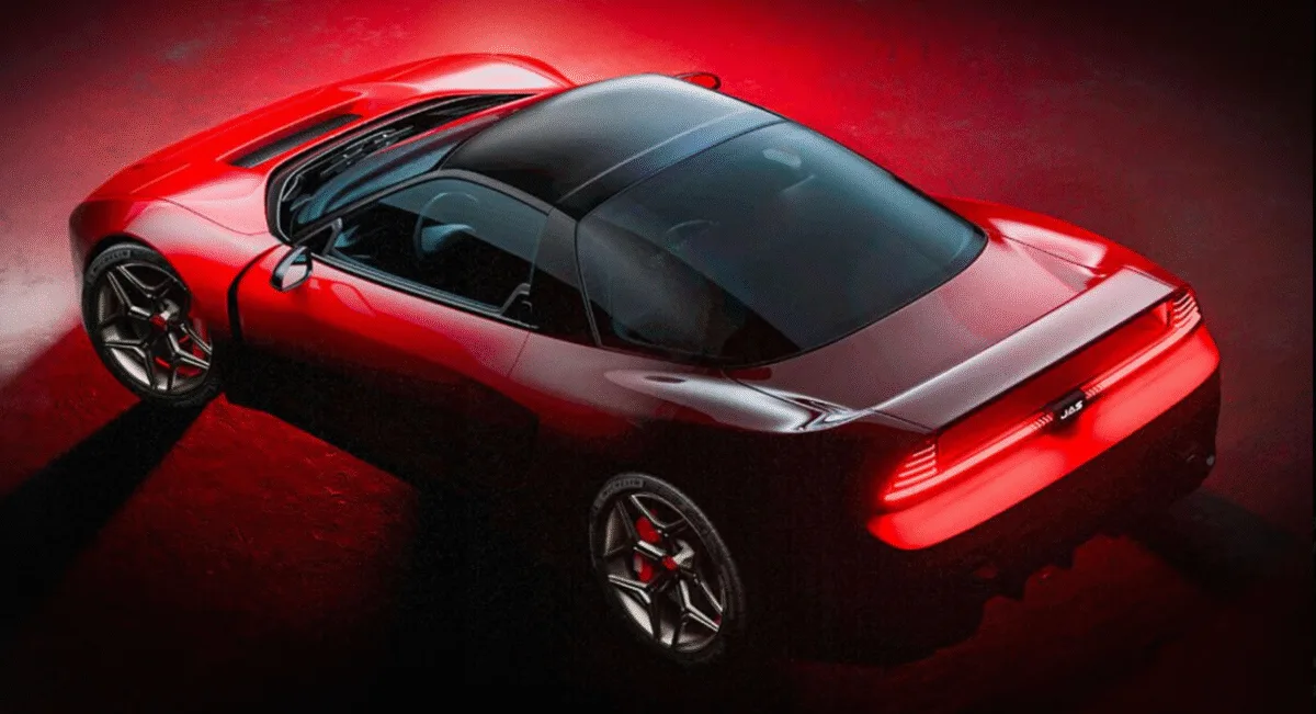 Honda NSX has a sporty yet luxurious cabin focused on the driver.