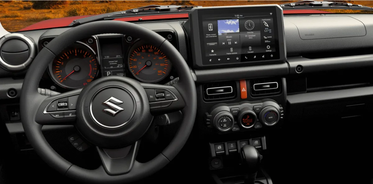 The 5-door Suzuki Jimny, known as the Jimny Nomade in Japan