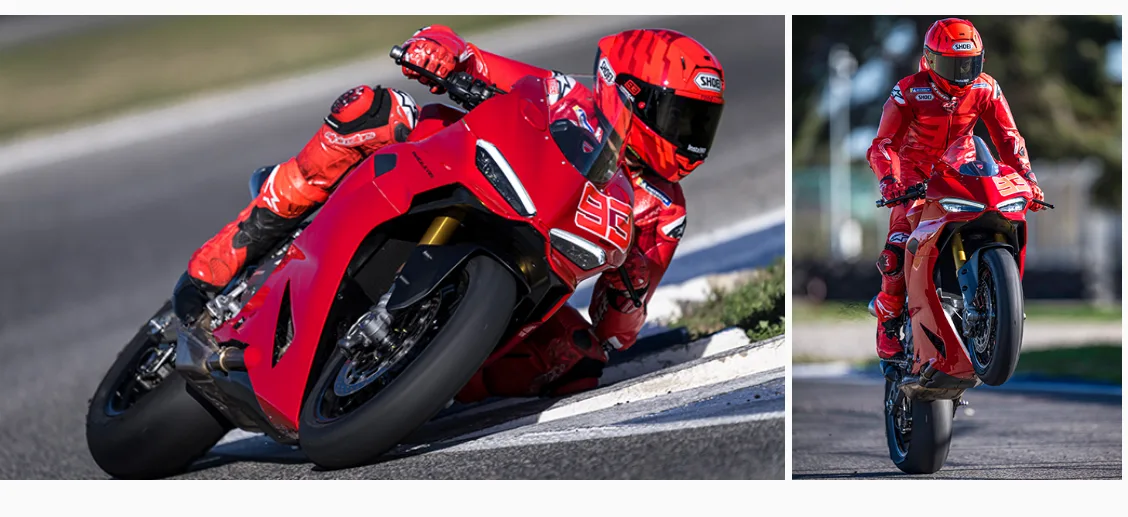 2025 Ducati Panigale V2 features a modern design with an LED lighting setup