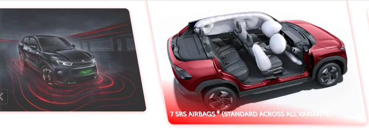 Toyota has unveiled the Toyota Urban Cruiser Ebella, its new all-electric SUV for the Indian market.