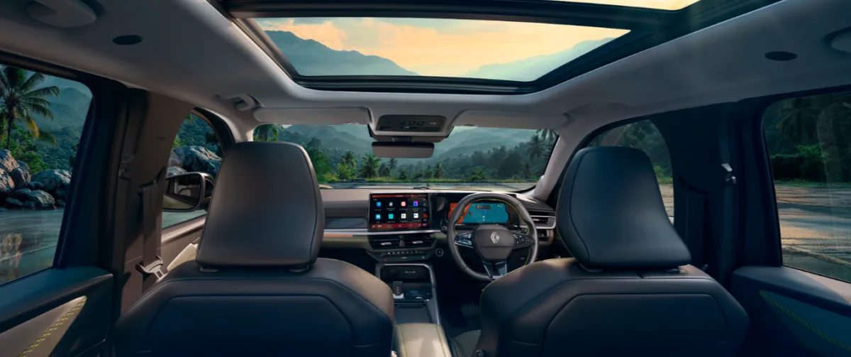 Renault’s upcoming Mini Duster is expected to offer a comfortable and feature-rich cabin designed to appeal to modern SUV buyers.