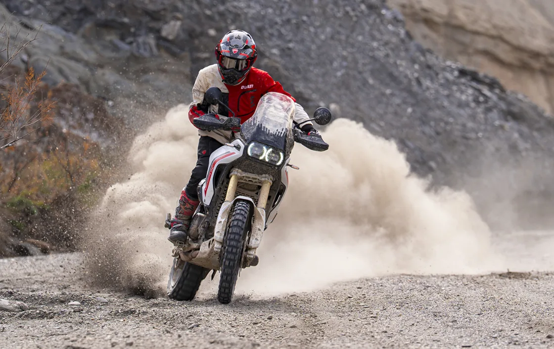 The second-gen DesertX carries forward its Dakar-inspired design but with a leaner, more purposeful profile