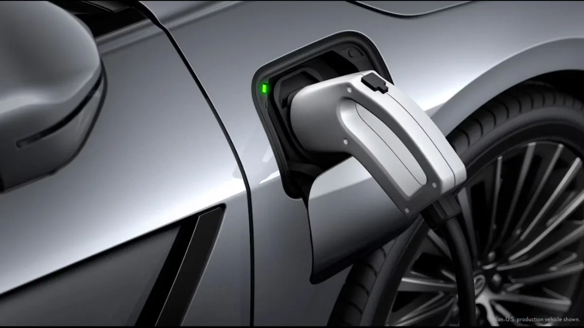 latest generation of the Lexus ES is offered with both hybrid and fully electric powertrain options.