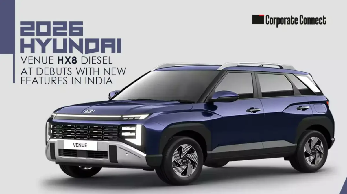 Hyundai launches new Hyundai Venue HX8 diesel-automatic variant
