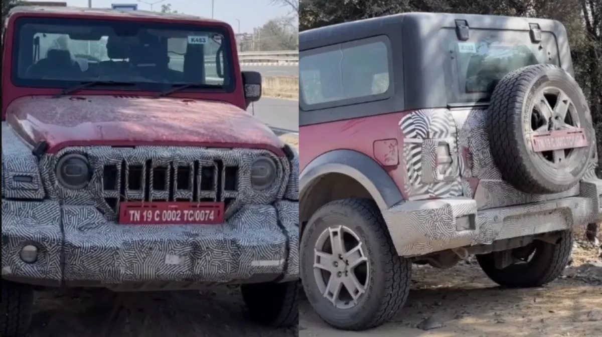 Mahindra Thar Facelift is expected to retain its iconic boxy and rugged silhouette