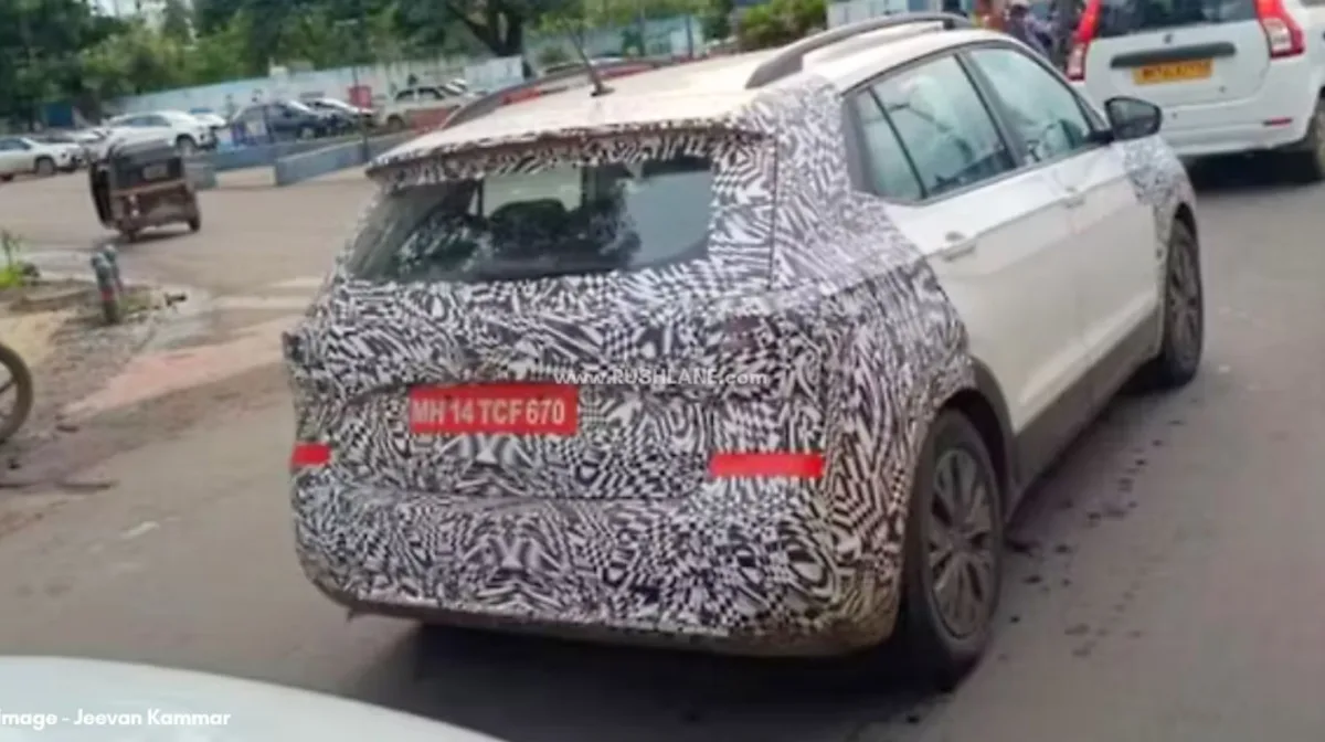 2026 Volkswagen Taigun Facelift Spied in Pune