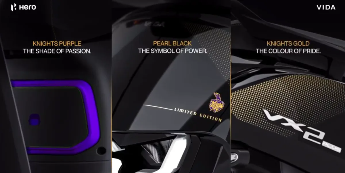 The first thing that hits you about the Vida VX2 Knight Edition scooter is its striking visual identity.