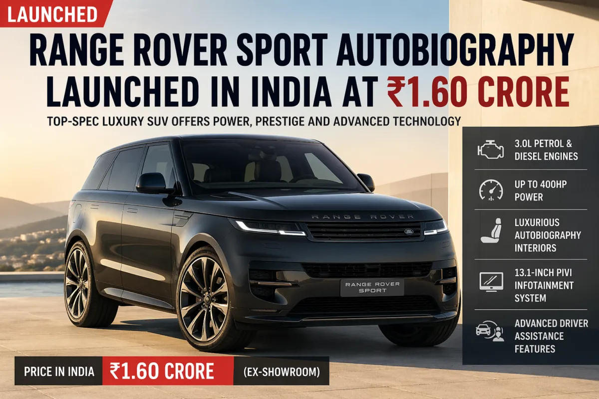 Range Rover Sport Autobiography India Launch